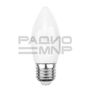 Лампа светодиодная Свеча (CN) 9,5 Вт E27 903 лм 4000K нейтральный свет "Rexant"