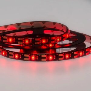 Лента LED с USB коннектором 5В, 8мм, IP65, SMD 2835, 60 LED на 1м (красный) Lamper"