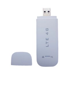 LTE 4G USB модем 150Mbps, точка доступа Wi-Fi, белый