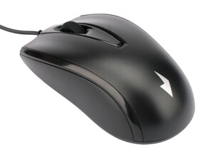 Мышь компьютерная "Gembird" MOP-110, USB, 2кн. колесо кнопка, 1000DPI, кабель 1,8м, чёрный