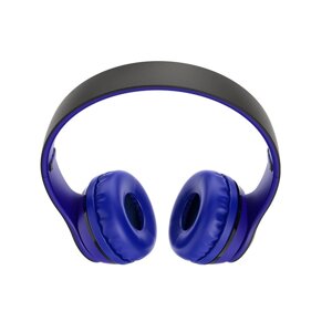Наушники беспроводные с микрофоном Bluetooth 5.0, BO4 синий "Borofone"