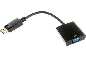 Переходник шт. DisplayPort - гн. VGA кабель 15см "Cablexpert"