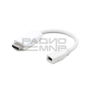 Переходник шт. HDMI - гн. mini DisplayPort шнур 16см "Cablexpert"