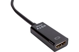 Переходник шт. mini DisplayPort - гн. HDMI шнур 15см, 4K "Cablexpert"