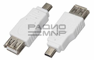 Переходник шт. mini USB 5pin - гн. USB (A)