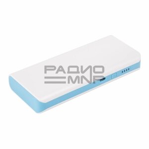 Портативный аккумулятор 7500mAh 2гн. USB 5V, 1А (голубой) Proconnect"