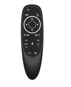 Пульт ДУ универсальный ClickPDU G10S Pro Air Mouse с гироскопом и голосовым управлением для Android TV