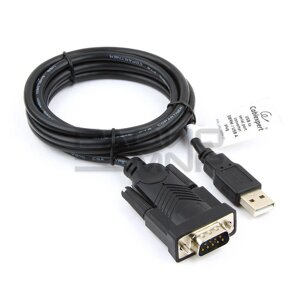 Шнур - адаптер шт. USB (A) DB9M (WinXP - Win8, для устройств с интерфейсом RS-232) 1,5м