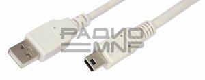 Шнур USB (A) шт. 5 pin mini USBшт. 0,5м