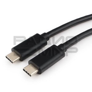 USB кабель шт. Type-C - шт. Type-C 2м, черный "Cablexpert"