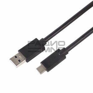 USB кабель шт. USB (A) - шт. Type-C 2.0, 1м "Rexant"