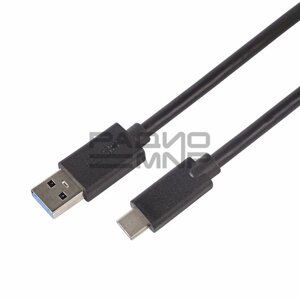 USB кабель шт. USB (A) - шт. Type-C 3.0, 1м"Rexant"