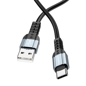 USB кабель шт. USB (A) - шт. Type-C "Borofone" BX64, 3,0А, 1.0м, чёрный