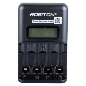 ЗУ Robiton Smart Display 1000 AA/AAA (жк-дисплей, тестер, таймер, температурный контроль)