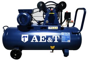 Ae&T Поршневой компрессор AE&T TK-100-3A, ременной привод, масляный, 290 л/мин, 220В