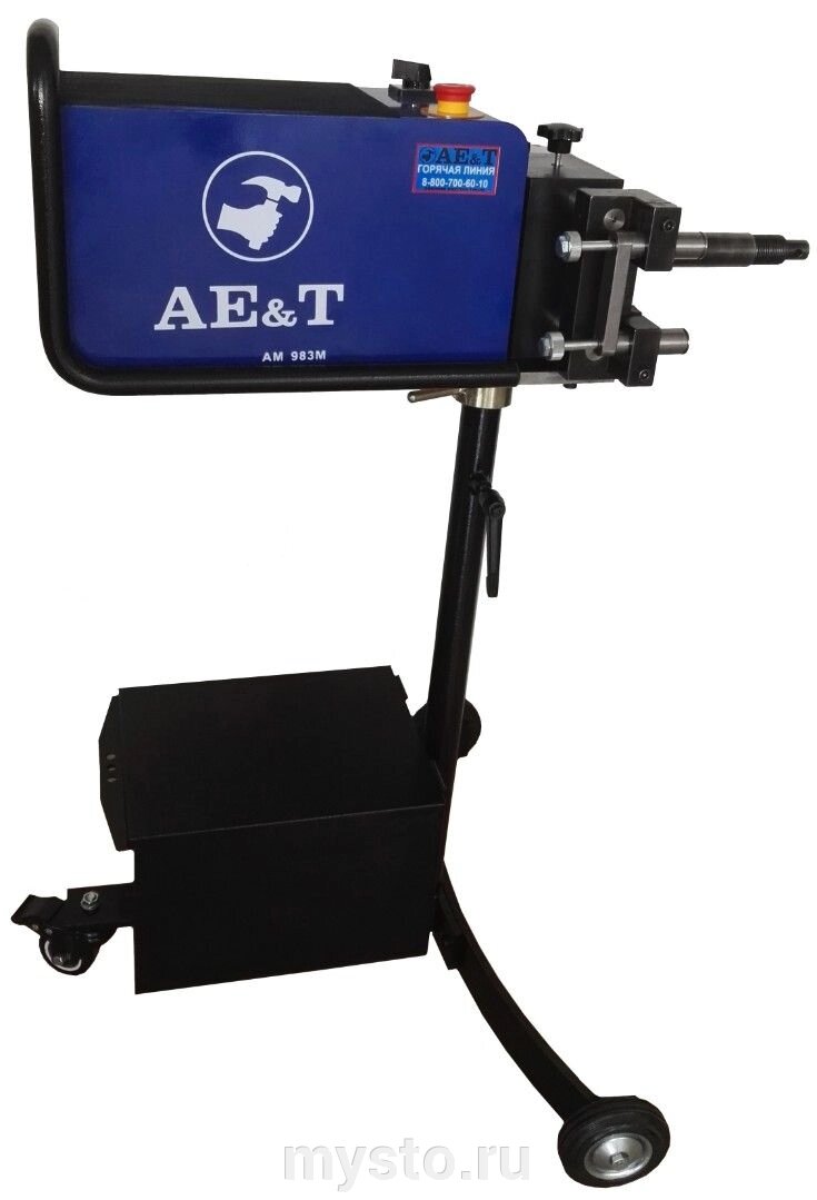 Ae&T Станок для проточки тормозных дисков Aе&T AM-983M, без снятия/со снятием от компании Оборудование для автосервиса и АЗС "Т-ind" доставка в регионы - фото 1