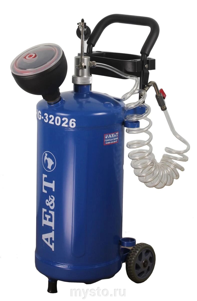 Ae&T Установка для раздачи масла AE&T HG-32026, ручная, 30 литров от компании Оборудование для автосервиса и АЗС "Т-ind" доставка в регионы - фото 1