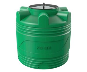 Цилиндрическая емкость для воды и топлива Polimer-Group V 200 G, 200 литров