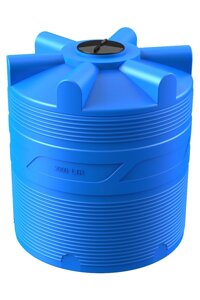 Цилиндрическая емкость для воды и топлива Polimer-Group V 2000 BL, 2000 л