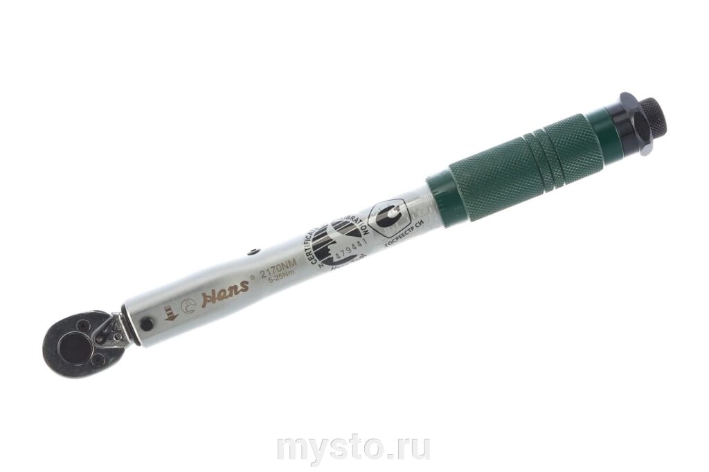 Динамометрический ключ Hans 2170NM, предельный, 5-25 Нм, 1/4" от компании Оборудование для автосервиса и АЗС "Т-ind" доставка в регионы - фото 1