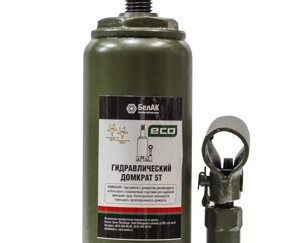 Домкрат бутылочный гидравлический 5 тонн (5 т) БелАк "ЭКО" БАК. 70014, автомобильный