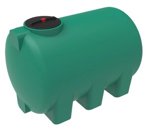 Емкость цилиндрическая ЭкоПром H 2000, 2000 литров, зелёная