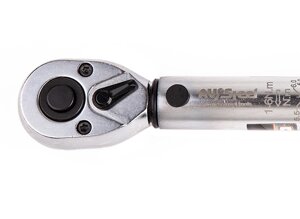 Ключ динамометрический AV Steel AV-507006, профессиональный, щелчковый, 1-6 Нм, 1/4"