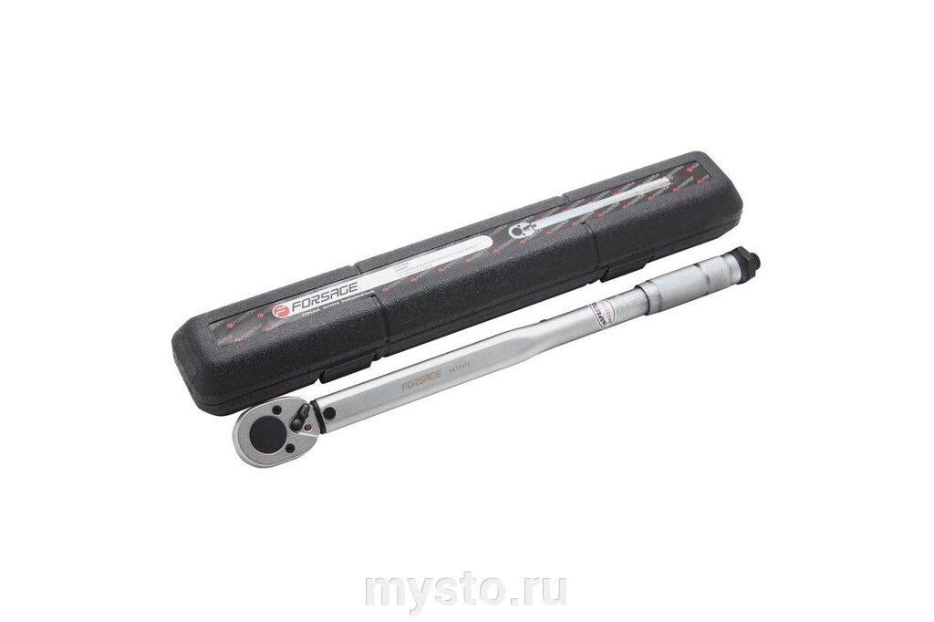 Ключ динамометрический Forsage F-64761030, щелчковый, 100-700 Нм, 3/4" от компании Оборудование для автосервиса и АЗС "Т-ind" доставка в регионы - фото 1