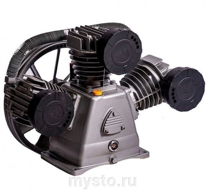 Компрессорная головка Remeza LB-75-4 (4023430170) Aircast, ременной привод, 5.5 кВт, 950 л/мин от компании Оборудование для автосервиса и АЗС "Т-ind" доставка в регионы - фото 1