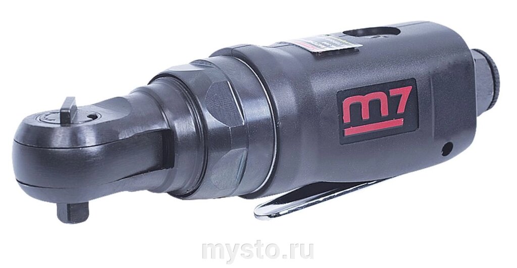 MIGHTY-SEVEN Пневмотрещотка угловая Mighty Seven NE-251, 1/4", 30 Нм, короткая от компании Оборудование для автосервиса и АЗС "Т-ind" доставка в регионы - фото 1