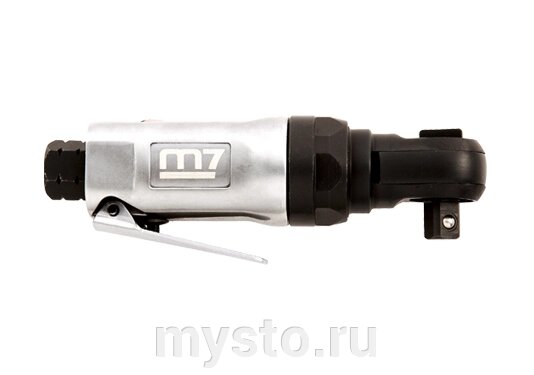 MIGHTY-SEVEN Пневмотрещотка угловая Mighty Seven NE-351, 3/8", 30 Нм, короткая от компании Оборудование для автосервиса и АЗС "Т-ind" доставка в регионы - фото 1