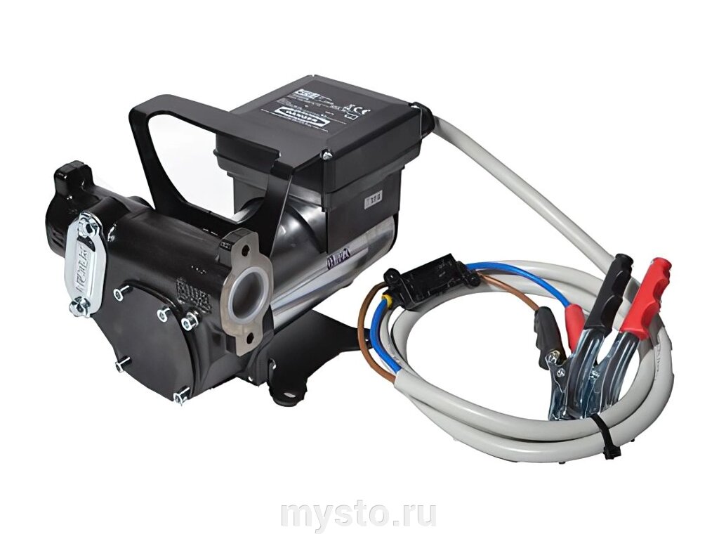 Насос для перекачки дизельного топлива 12В-вольт (V) PIUSI CARRY PANTHER DC F0034004B, 56 л/мин от компании Оборудование для автосервиса и АЗС "Т-ind" доставка в регионы - фото 1