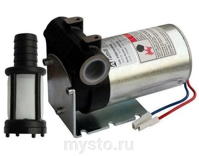 Насос для перекачки дизельного топлива Adam Pumps Ecokit 0 24-40, 24 вольта, 40 л/мин от компании Оборудование для автосервиса и АЗС "Т-ind" доставка в регионы - фото 1