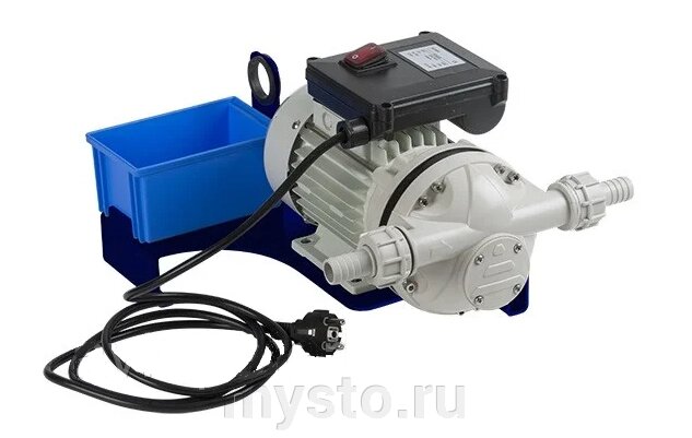 Насос для перекачки мочевины (AdBlue) Adam Pumps MP1 230, 230В, 34 л/мин на металлической панели от компании Оборудование для автосервиса и АЗС "Т-ind" доставка в регионы - фото 1