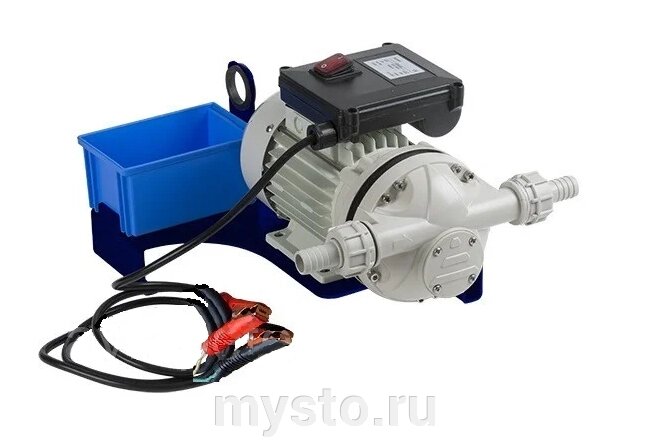 Насос для перекачки мочевины (AdBlue) Adam Pumps MP1 24, 24В, 32 л/мин на металлической панели от компании Оборудование для автосервиса и АЗС "Т-ind" доставка в регионы - фото 1