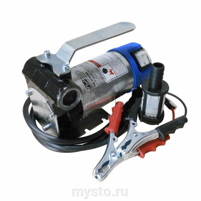 Насос роторный для перекачки дизельного топлива Adam Pumps ECOKIT VP402200PRI, 40 л/мин, 12 вольт от компании Оборудование для автосервиса и АЗС "Т-ind" доставка в регионы - фото 1