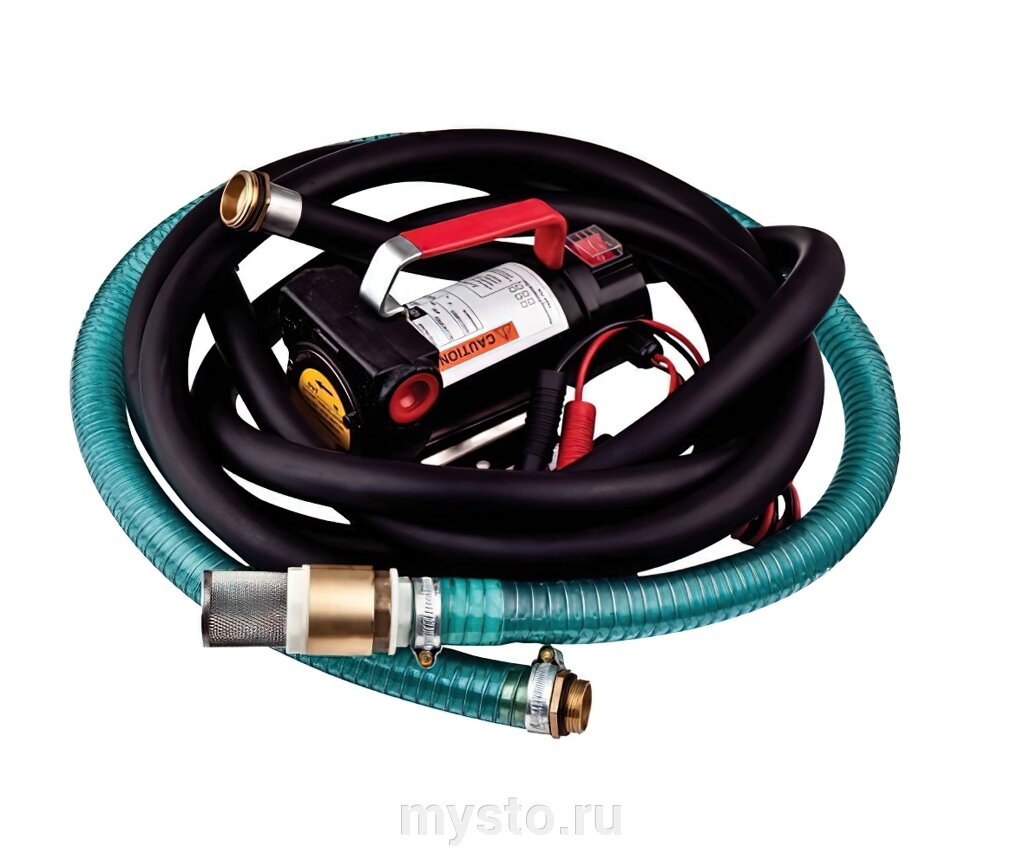 Насосная станция Petroll Kit Batteria DCFD40A, мобильный заправочный модуль для дизельного топлива, 40 л/мин, 24 В от компании Оборудование для автосервиса и АЗС "Т-ind" доставка в регионы - фото 1