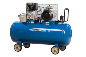 Nordberg Поршневой компрессор NORDBERG ECO NCE300/1050, ременной привод, масляный, 1050 л/мин, 380В