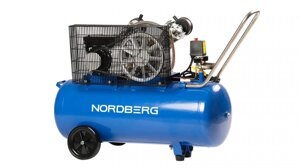 Nordberg Поршневой компрессор NORDBERG NCE100/360, ременной привод, масляный, 320 л/мин, 220В