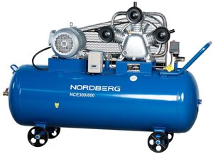 Nordberg Поршневой компрессор NORDBERG NCE300/800, ременной привод, масляный, 800 л/мин, 380В