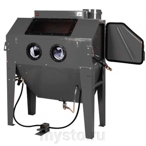 Пескоструйная камера Rock Force RF-SBC420, инжекторная, 420 литров от компании Оборудование для автосервиса и АЗС "Т-ind" доставка в регионы - фото 1