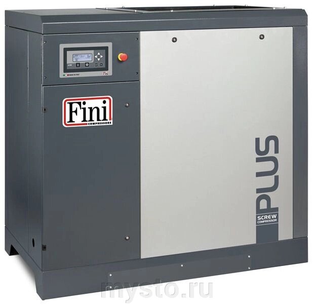 Винтовой компрессор Fini PLUS 75-08 VS электрический, ременной, масляный, 380 В - розница