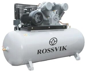ROSSVIK Поршневой компрессор Rossvik СБ4/Ф-270. LB75, ременной привод, масляный, 950 л/мин, 380В
