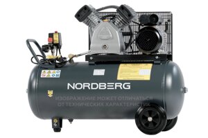 Поршневой компрессор с ременным приводом NORDBERG NCP100/360A, 360 л/мин, 220В