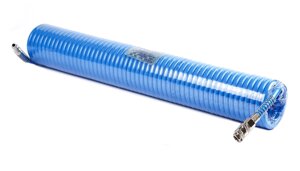 Шланг воздушный спиральный KraftWell KRW-HC081215, 15 метров, 8х12 мм