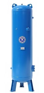 Ресивер для компрессора АСО Бежецк РВ 240-01/40, вертикальный воздухосборник, 240 литров