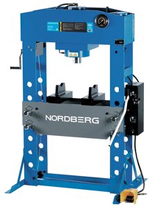 Пресс пневмогидравлический ножной 100 тонн Nordberg N36100A, напольный, гаражный