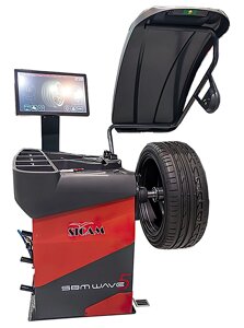 Станок балансировочный Sicam SBM WAVE5 TOUCH AWL, грузовой/легковой, автоматический, с монитором, 220В