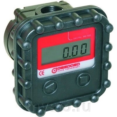Счетчик топлива Gespasa MGE 40 1107, 40 л/мин электронный, расходомер топлива - сравнение
