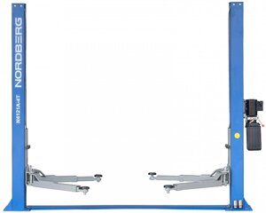 Подъемник двухстоечный автомобильный 4 тонны Nordberg N4121A-4T_220V, электрогидравлический, 220В